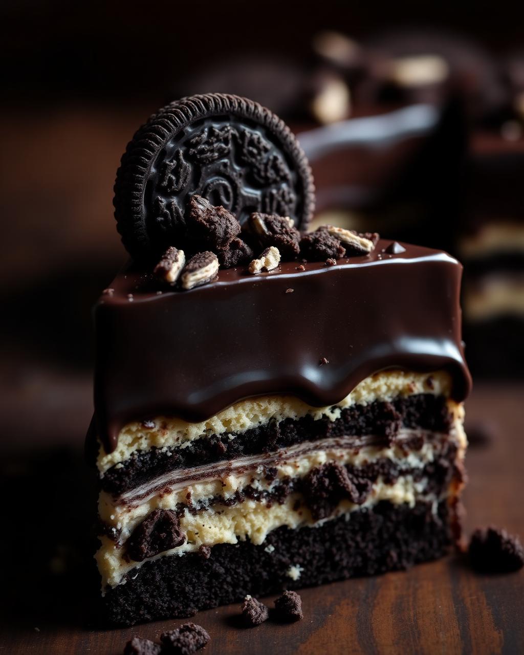 Oreo layer cake